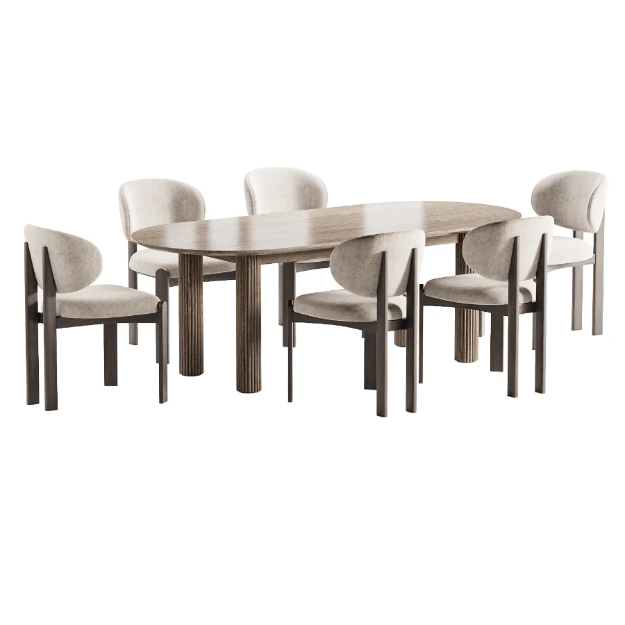 Duende Chair and Dining Table set 14 Image 3