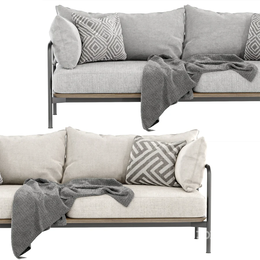 CRAWFORD 2 seat sofa By STELLAR WORKS Image 2