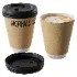 Coffee in Kraft Paper Cups - Thumbnail 1