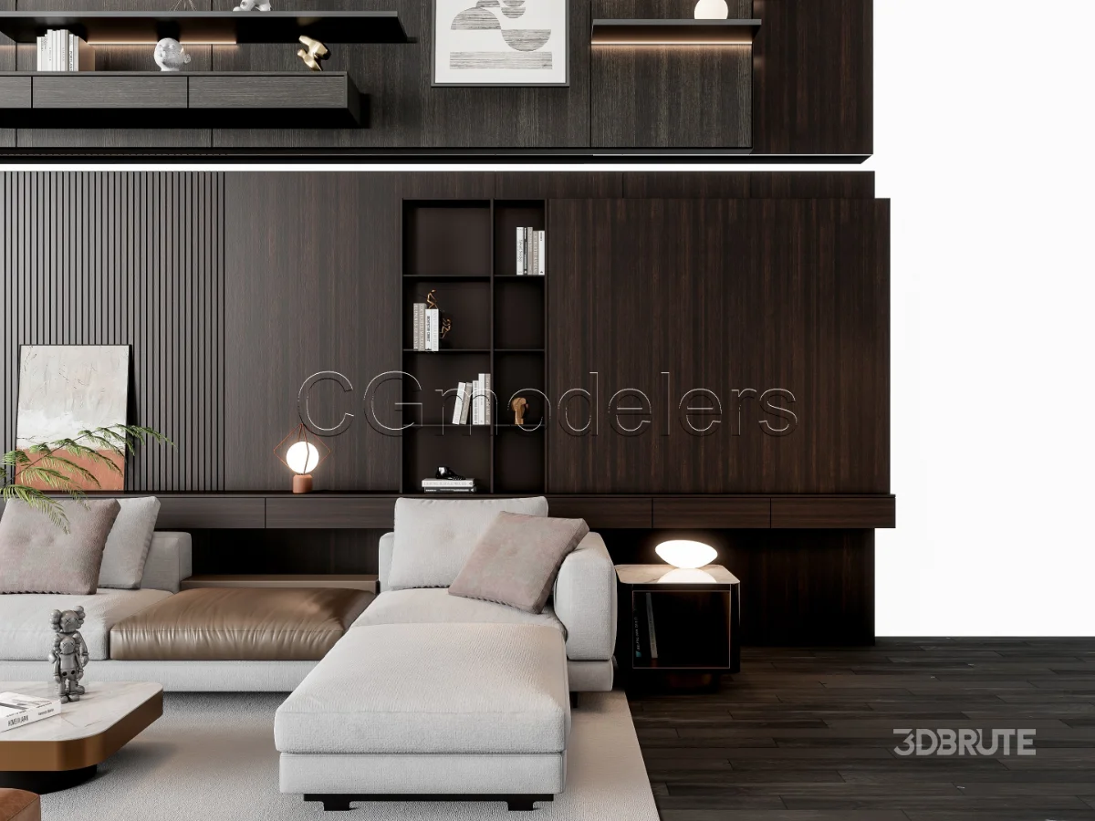 MODERN LUXURY LIVING ROOM SET 16 Image 16
