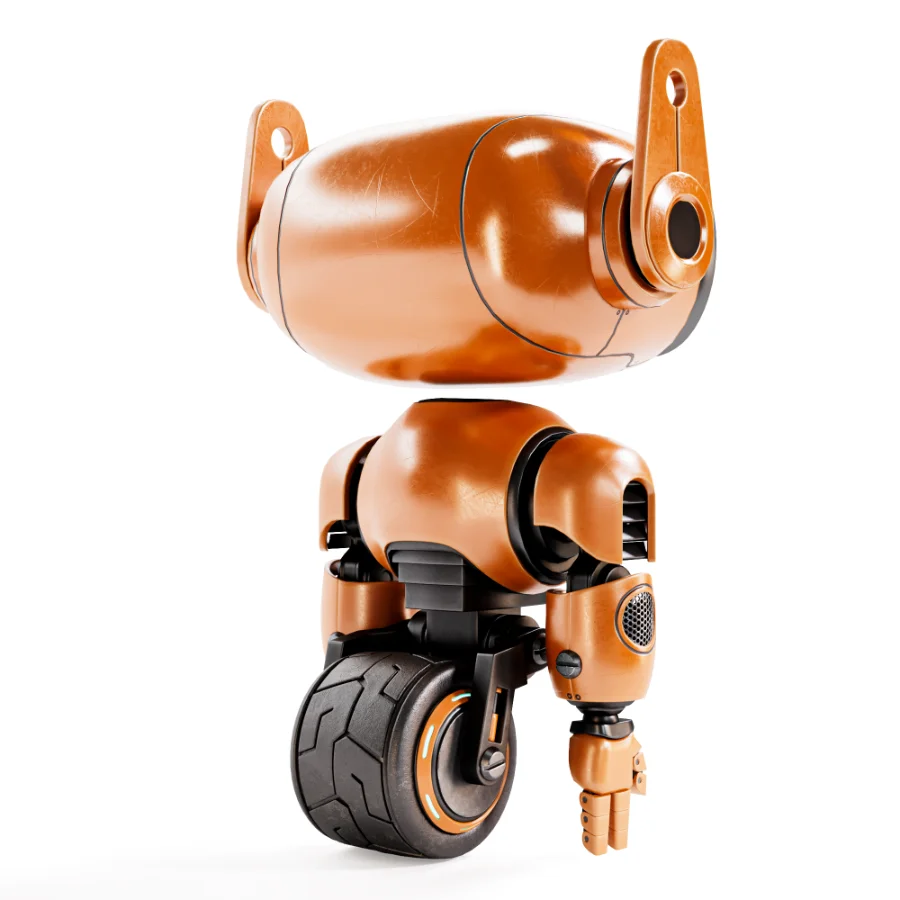 PIXO Stylized One Wheel Companion Robot Image 4