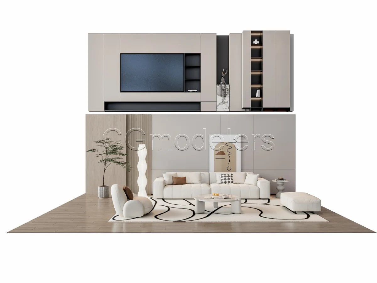 MODERN LUXURY LIVING ROOM SET 15 Image 5