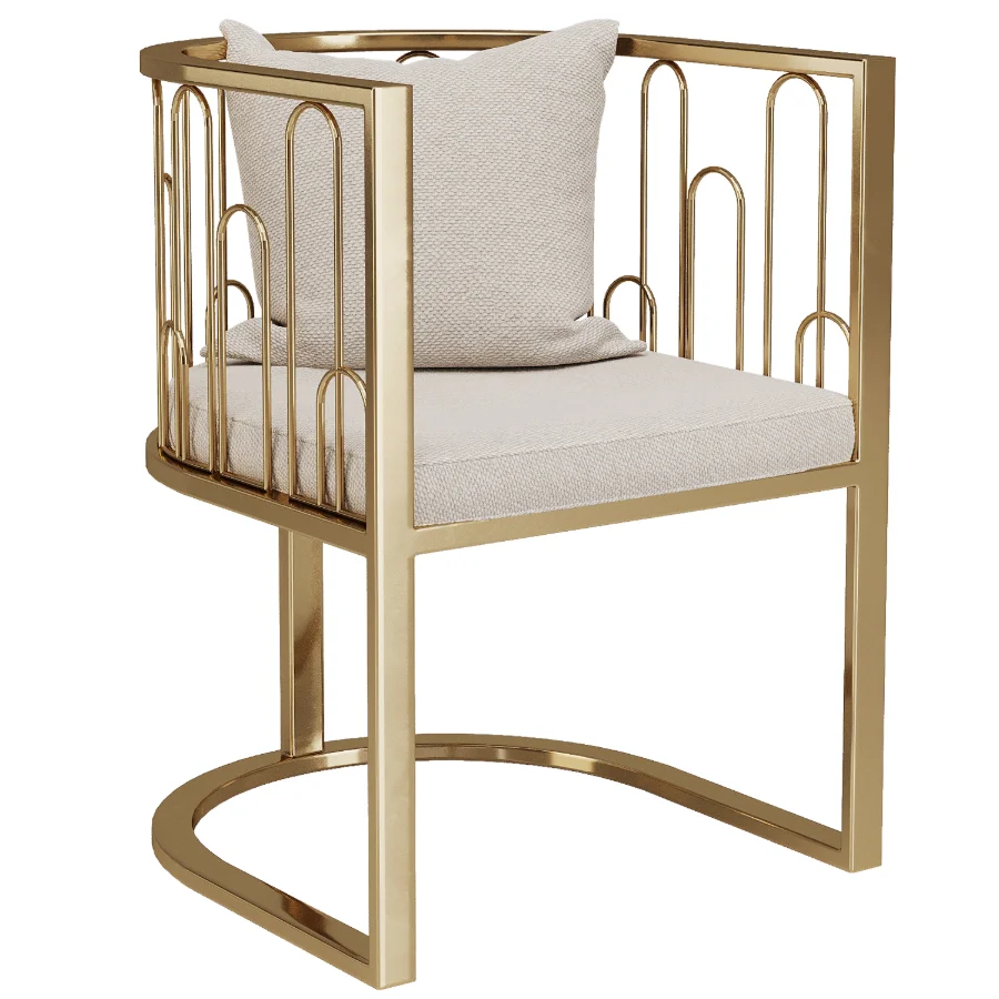 Contemporary Waterfall Dining Chair Image 2