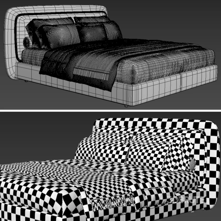 Clouds Bed By Fendi Casa Image 4