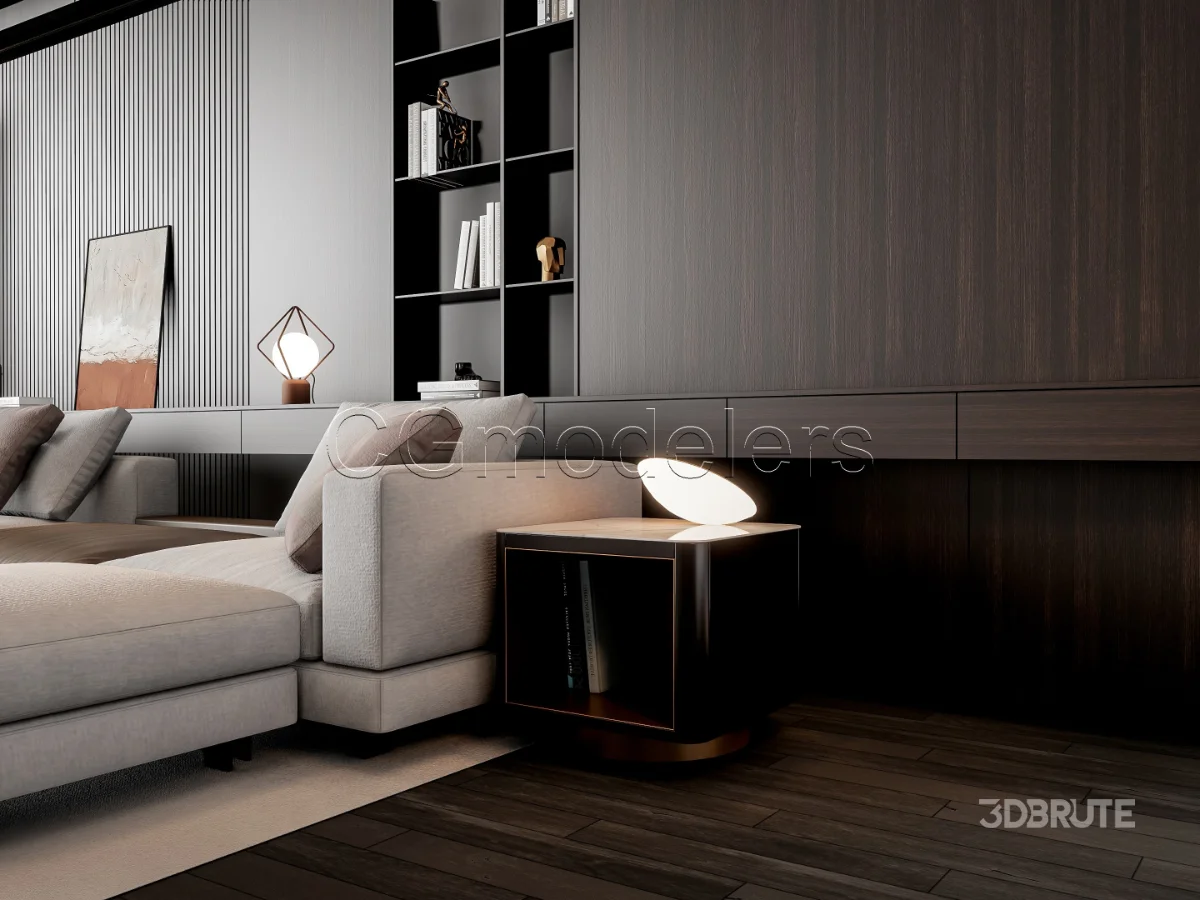 MODERN LUXURY LIVING ROOM SET 16 Image 7