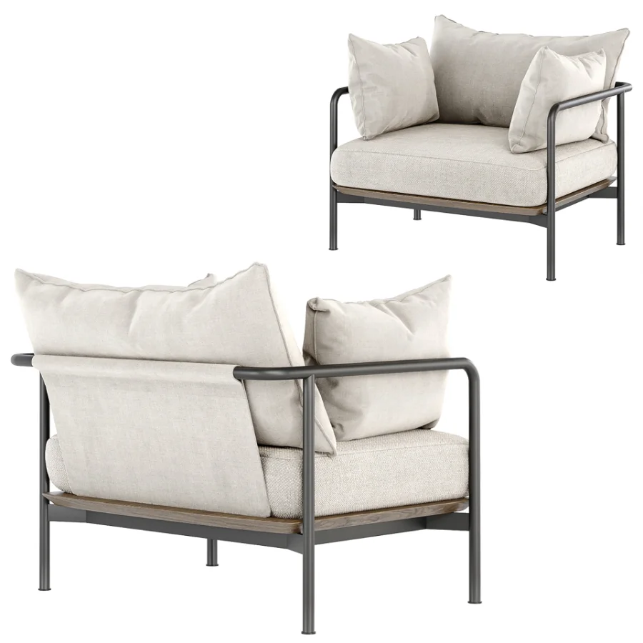 CRAWFORD Armchair By STELLAR WORKS Image 1