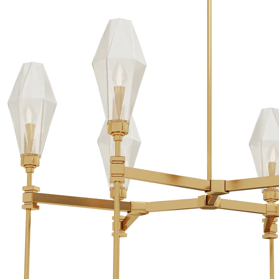 Aalto Flat Bronze Chandelier Image 7