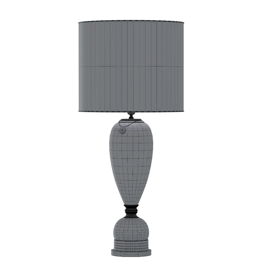 Boccadoro pearl-gold crystal table lamp Image 1