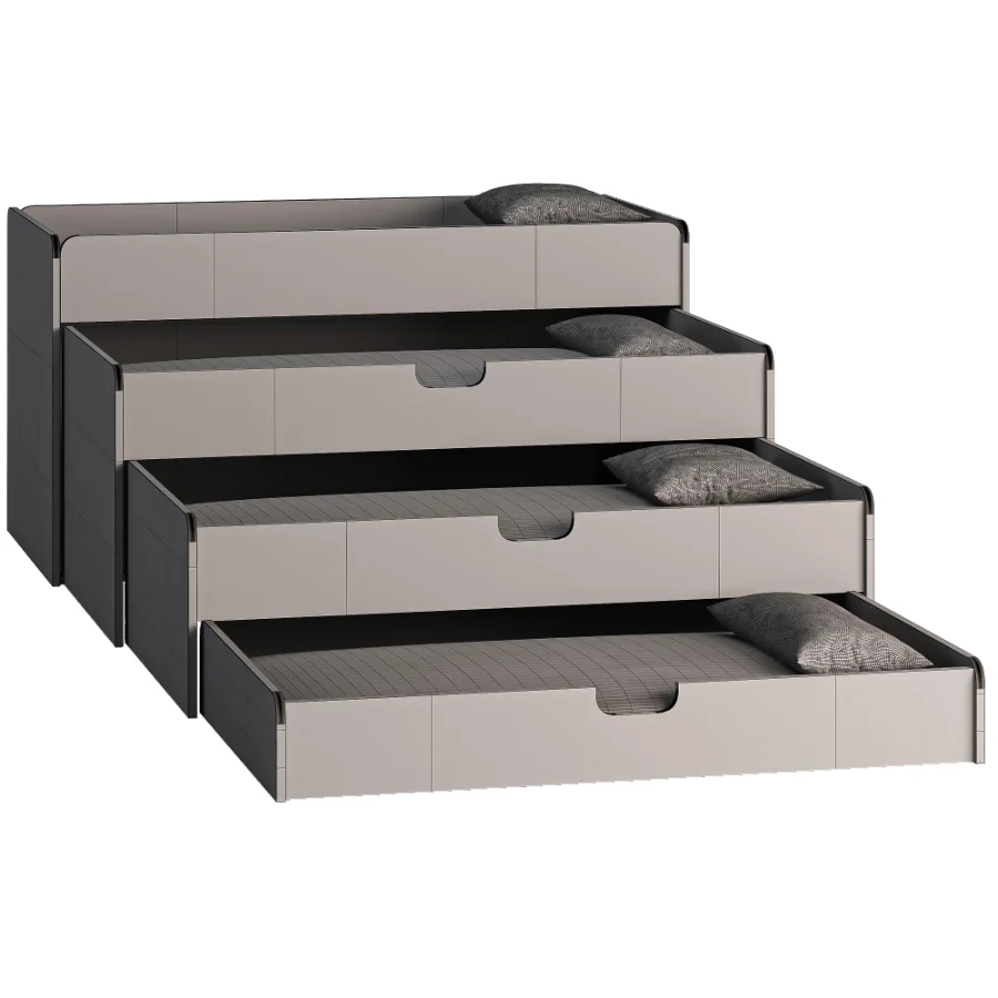 Foldable Kids Bunk Bed Image 5
