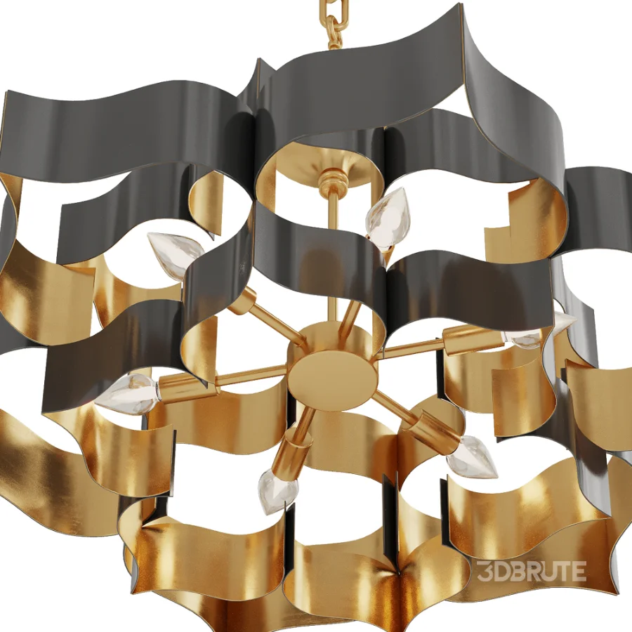 Grand Lotus Light Chandelier Image 5
