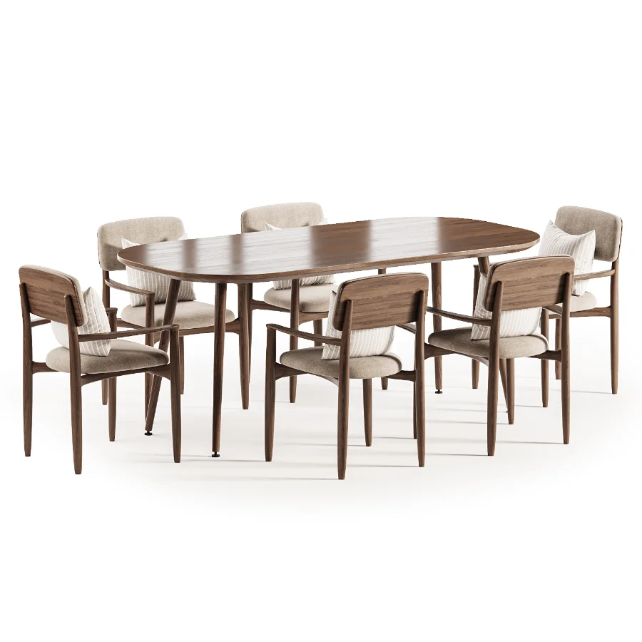 Curve Dining Set Image 4