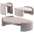 Pimar Limestone Fuente Coffee Table - Thumbnail 4