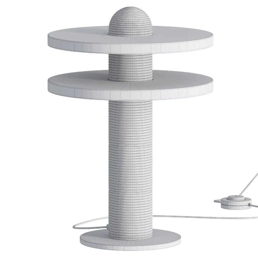 mooiehome Alabaster Comet Table Lamp Image 4