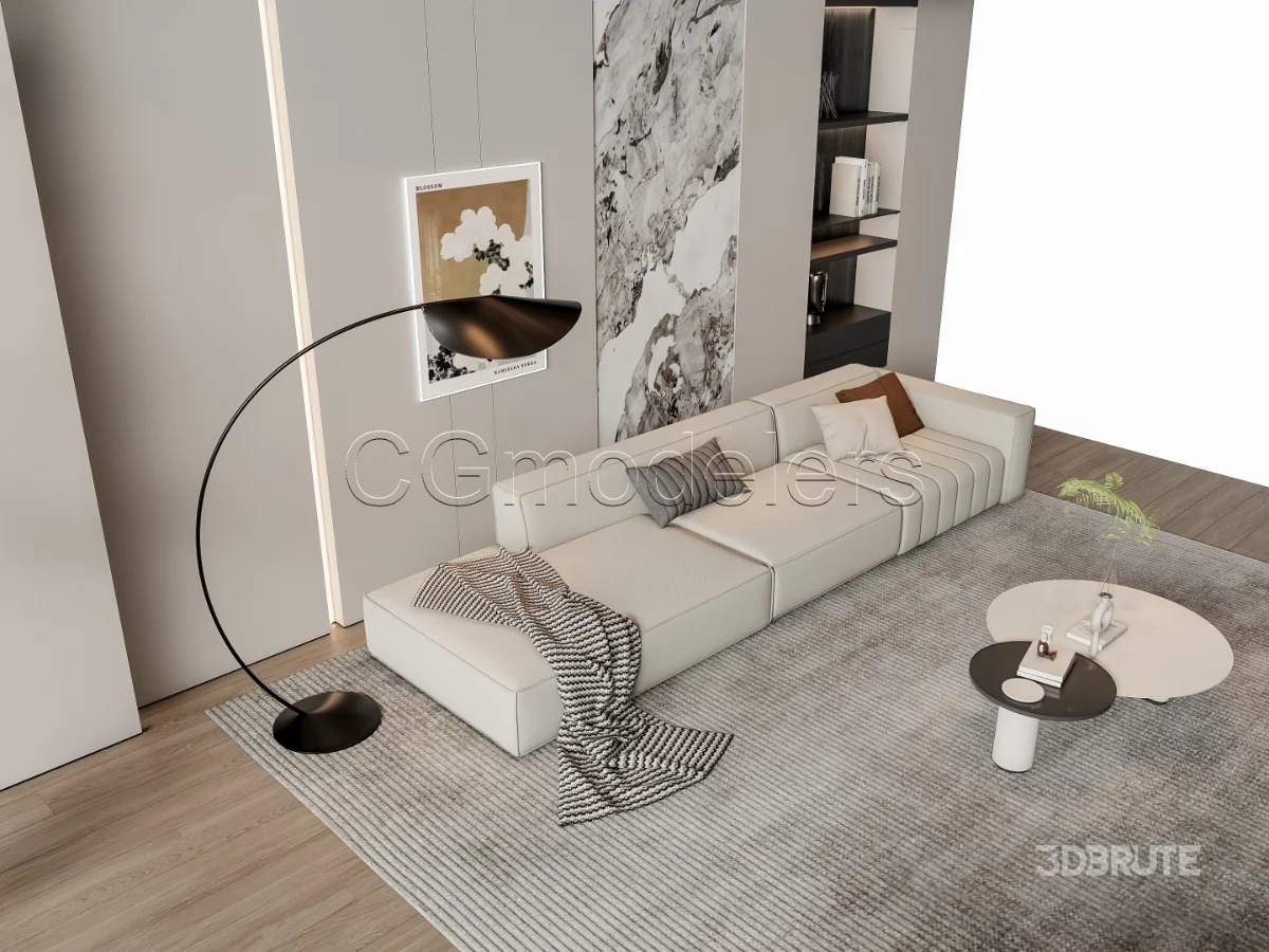 MODERN LUXURY LIVING ROOM SET 13 Image 9