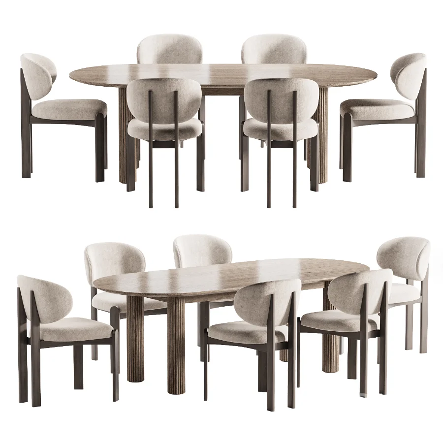 Duende Chair and Dining Table set 14 Image 2