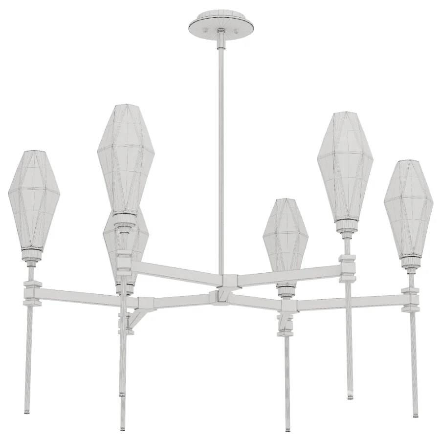 Aalto Flat Bronze Chandelier Image 4