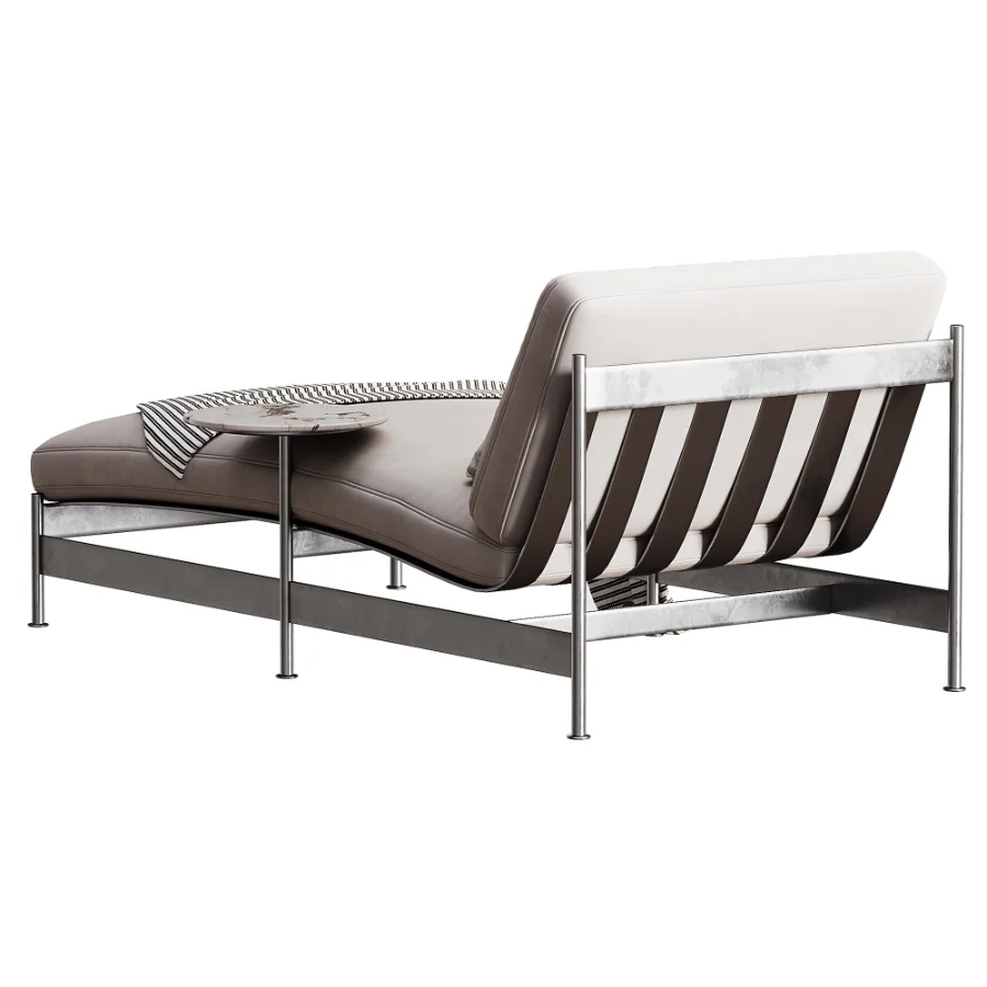 Outdoor Sandy Armchair and Chaise Longue Image 1