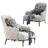 ESME Fabric armchair - Thumbnail 1