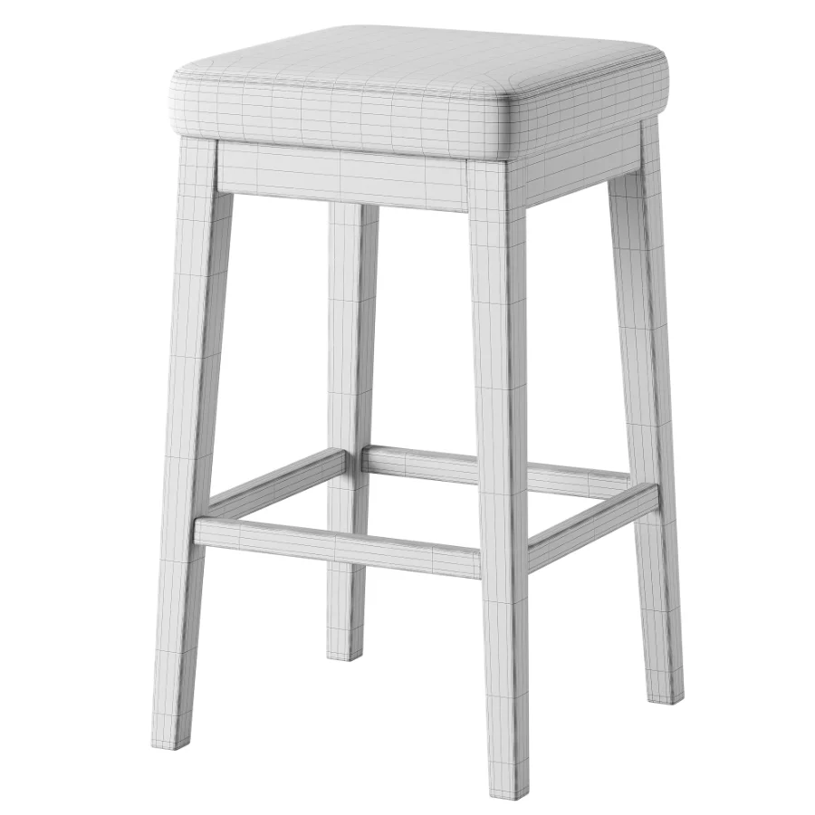 Half Bar Stool Moulin Image 4