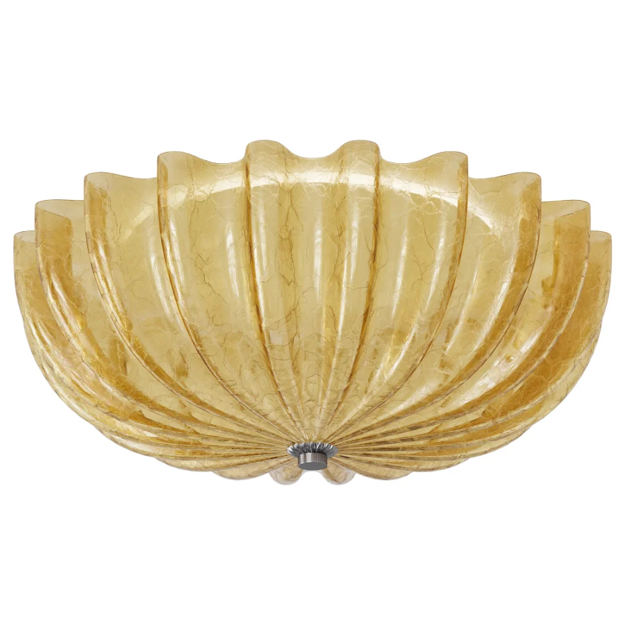 Murano Blown Glass Ceiling Light Image 6