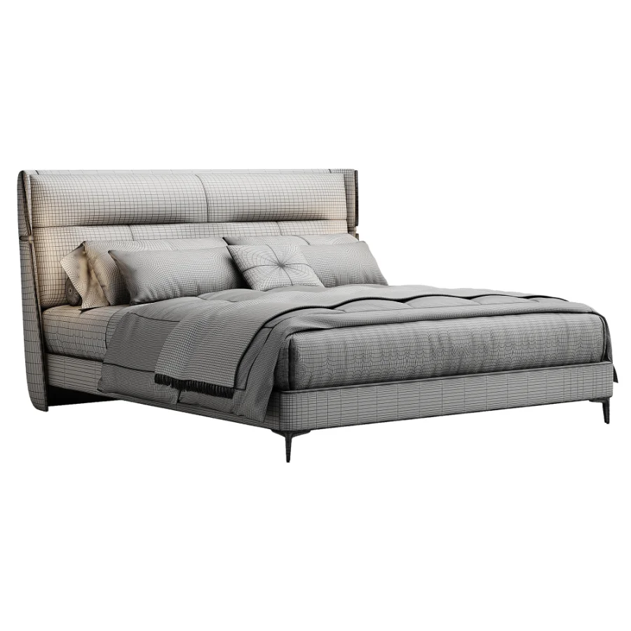 Scandinavian double bed 13 Image 3