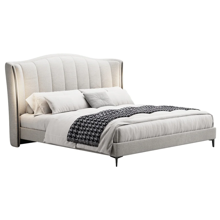 Scandinavian double bed 07 Image 1