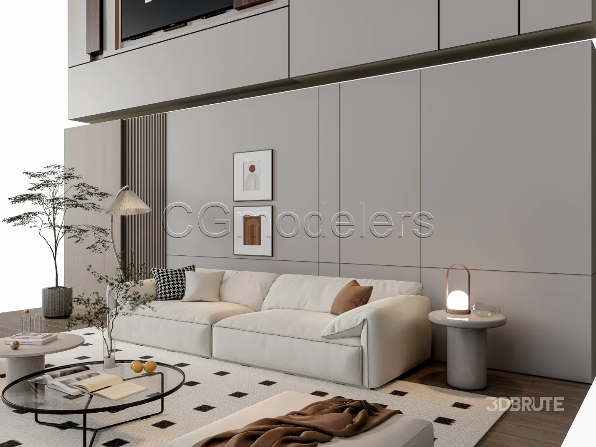 MODERN LUXURY LIVING ROOM SET 14 Image 9