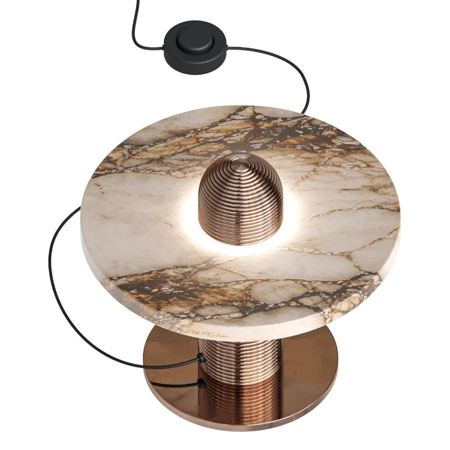 Alabaster Comet Table Lamp Image 1