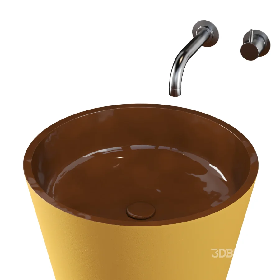 Freestanding Clay Basins FB II | Studio LOHO Image 1