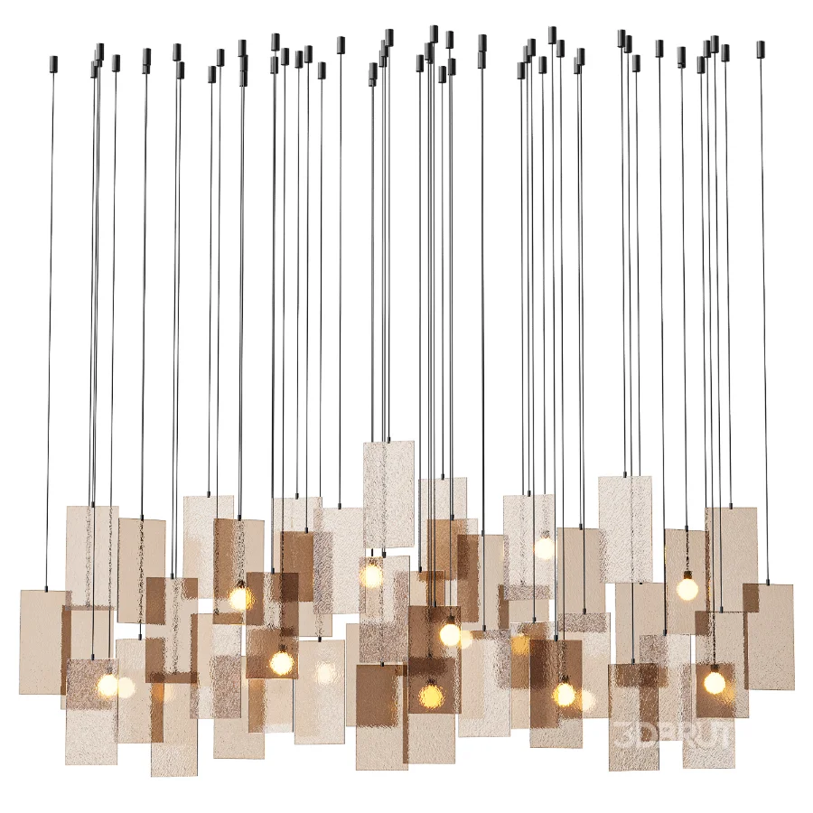 Irregular Propellor Cumulus Chandelier Image 1