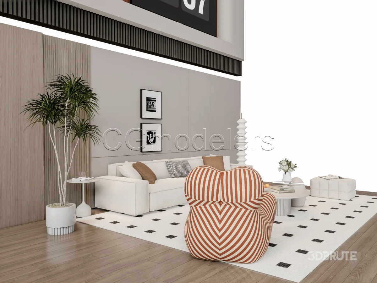 MODERN LUXURY LIVING ROOM SET 12 Image 15