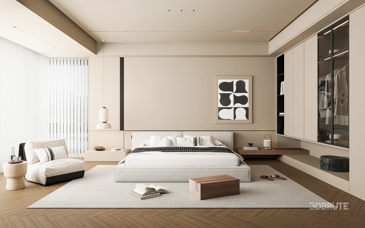 Modern bedroom Image 1