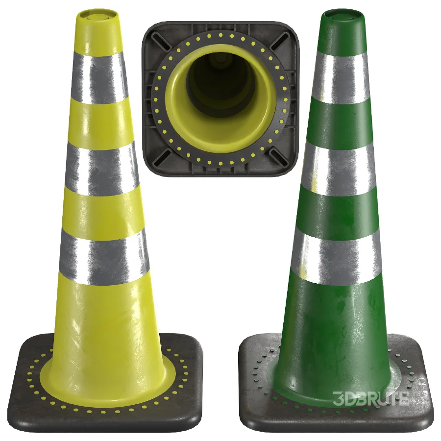 Plastic Traffic Cone Image 3