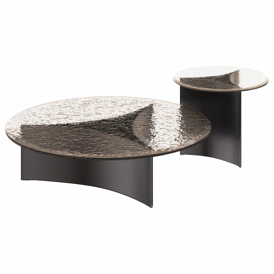 Arc Coffee and side tables Set By Wendelbo Image 1