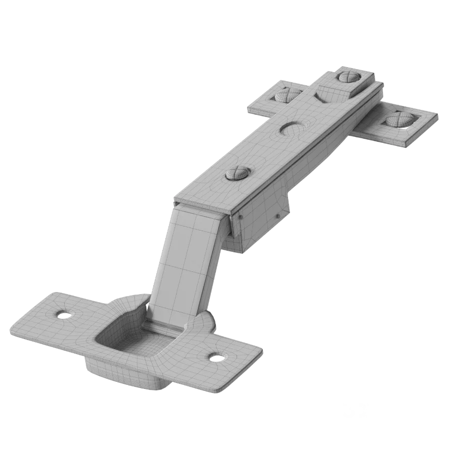BLUM 91M2550 Overlay Cabinet Hinge Without Soft Close Image 2