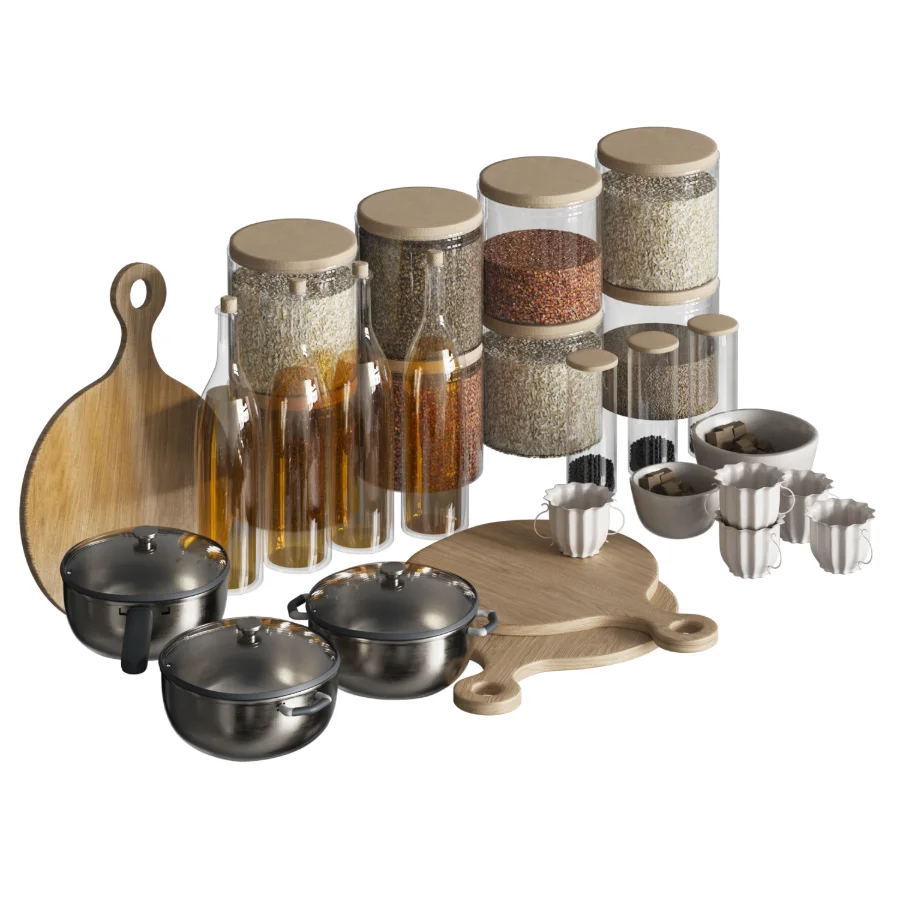 Kitchen Pantry Essentials Set Image 1