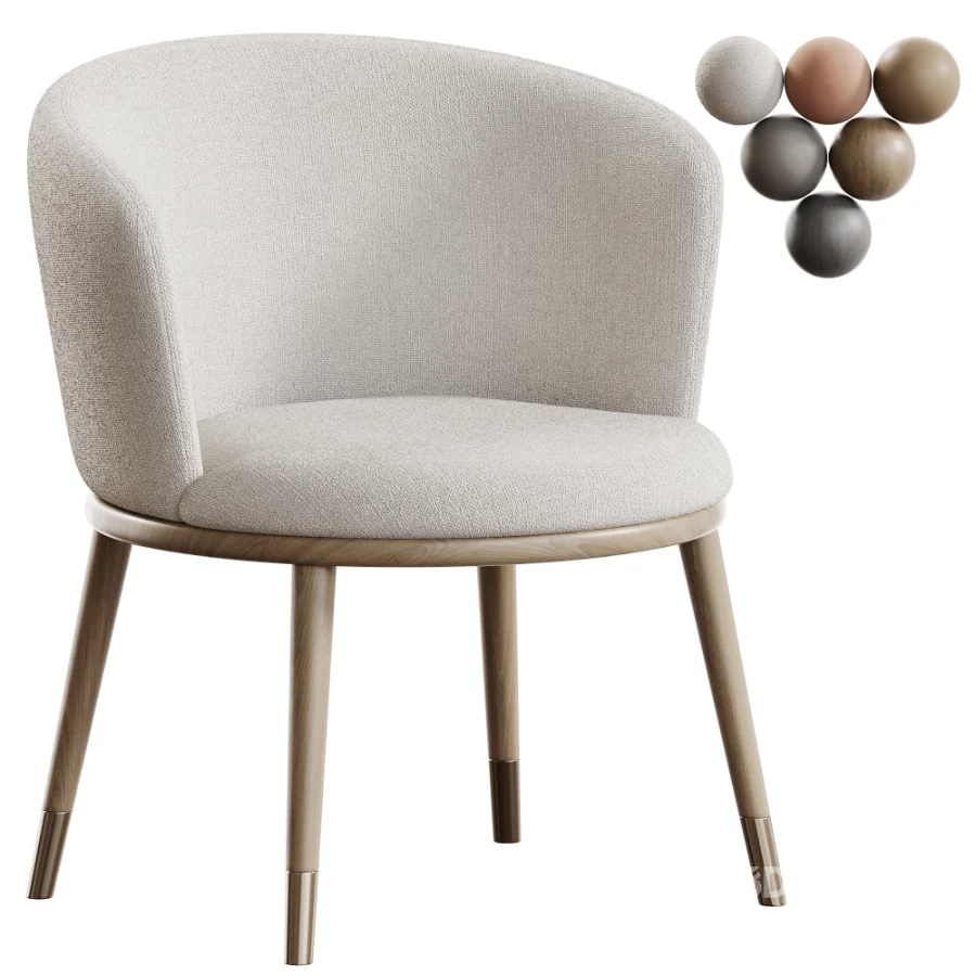 Modern Leather Arm Chair Image 1