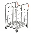 Compact Foldable Stock Cage Trolley - Thumbnail 5
