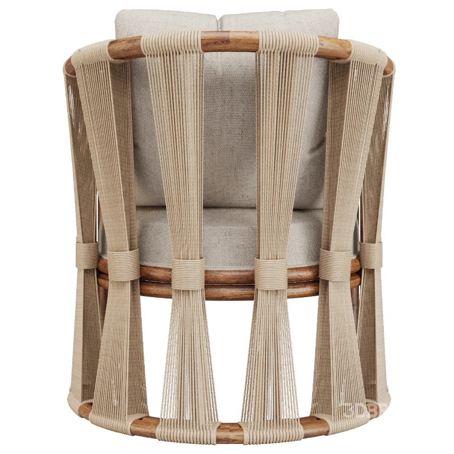 Shanaya Rattan Arm Chair Image 3