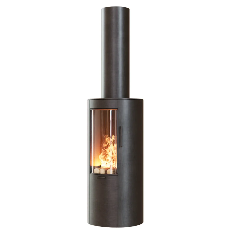 Romotop Soria Wood Burning Stove Fireplace Image 1