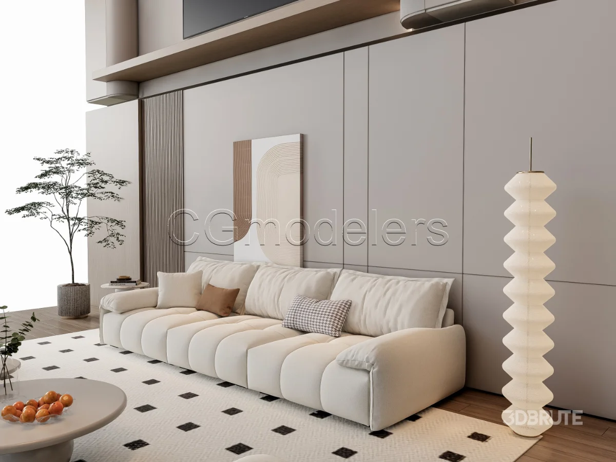 MODERN LUXURY LIVING ROOM SET 10 Image 8