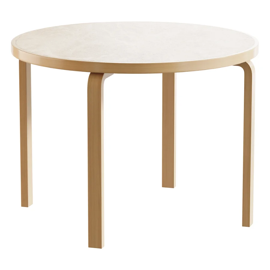 Artek Alvar Aalto Round Table 90A Image 6