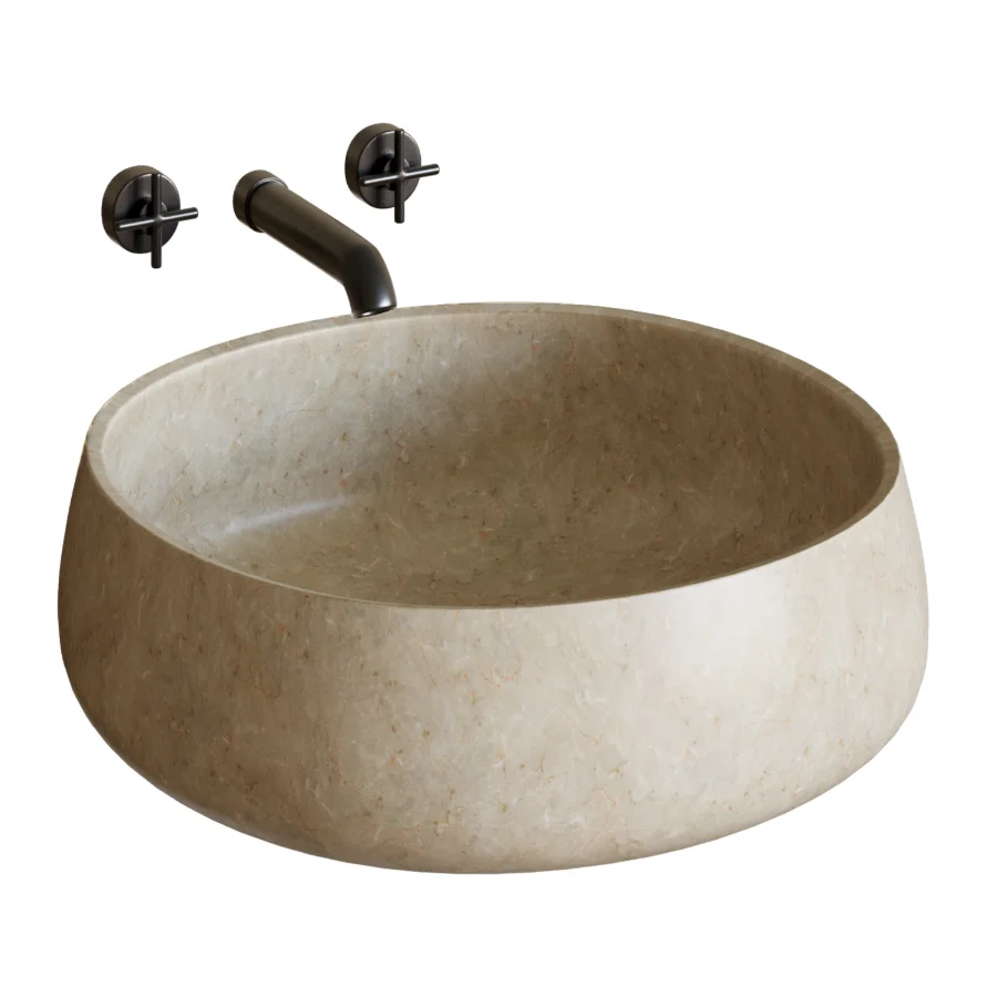 Round Countertop Sink Image 1