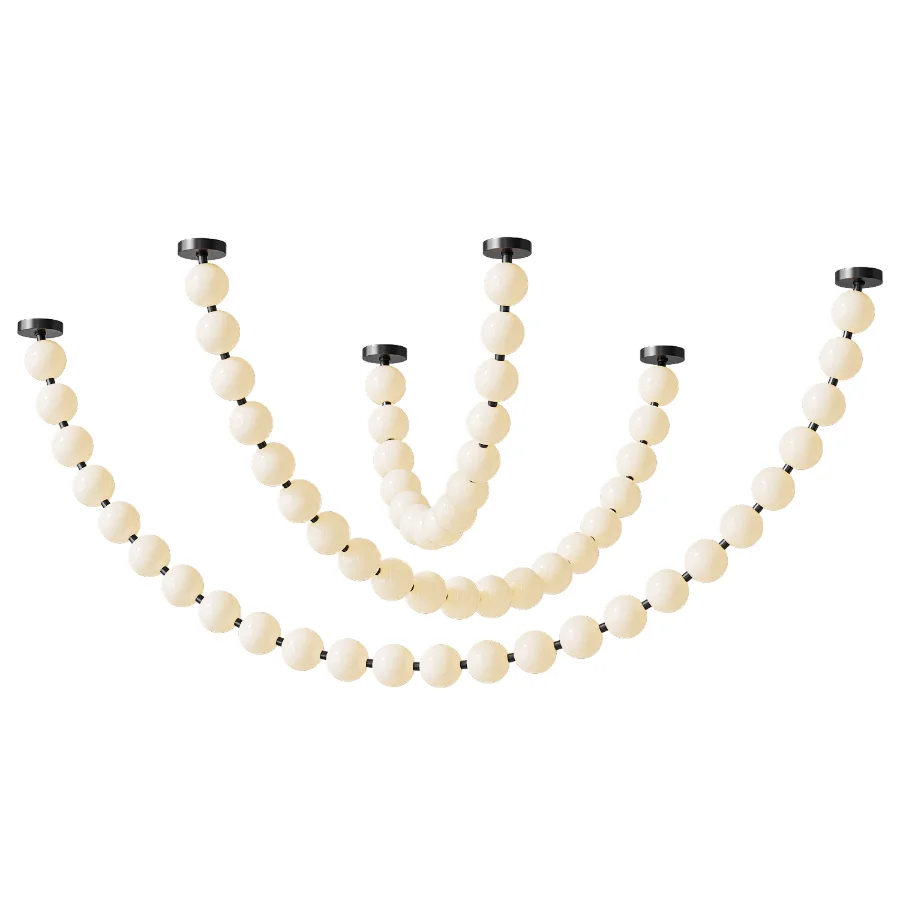 Pearl Necklace Chandelier Image 3