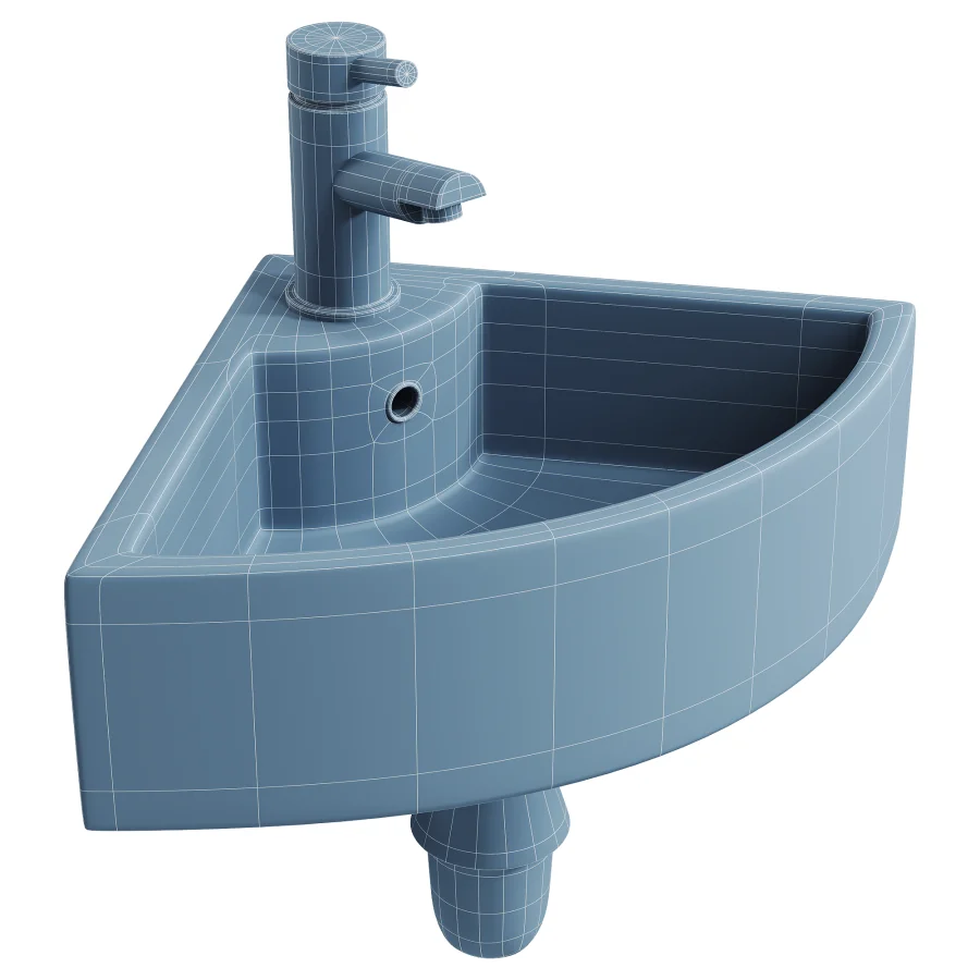 Bermuda_Corner_Cloakroom_Basin Image 3