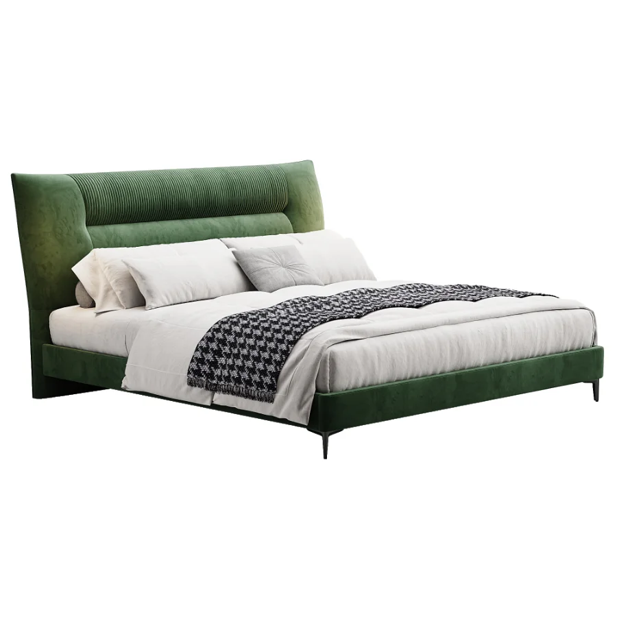 Scandinavian double bed 08 Image 1