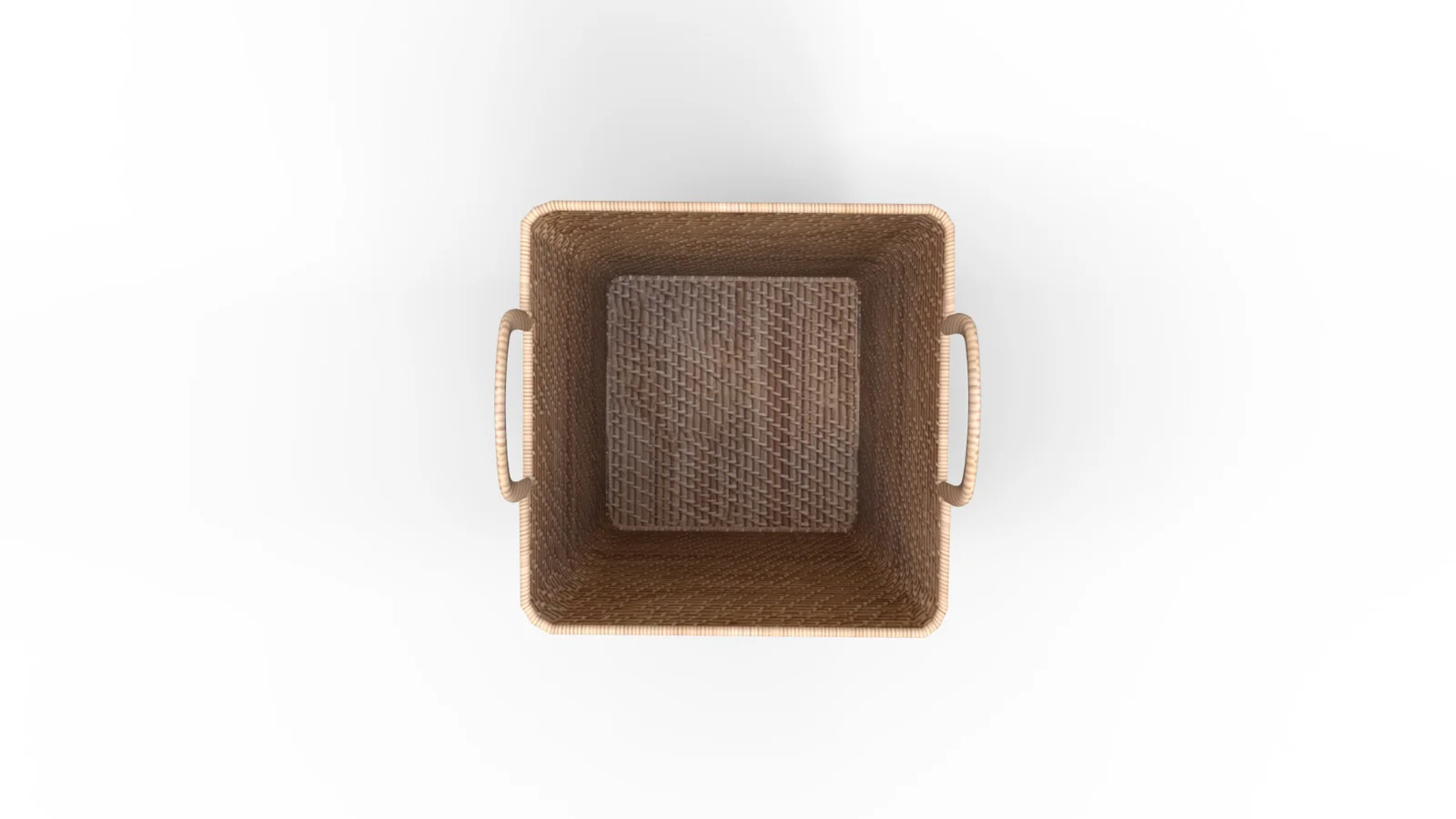 Modern Weave Tall Handle Basket Image 7