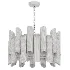 Light Crystal Clear Glass Tubes Chandelier - Thumbnail 2