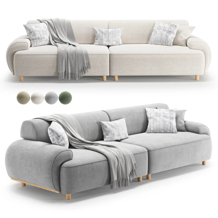 beiza sofa Image 6