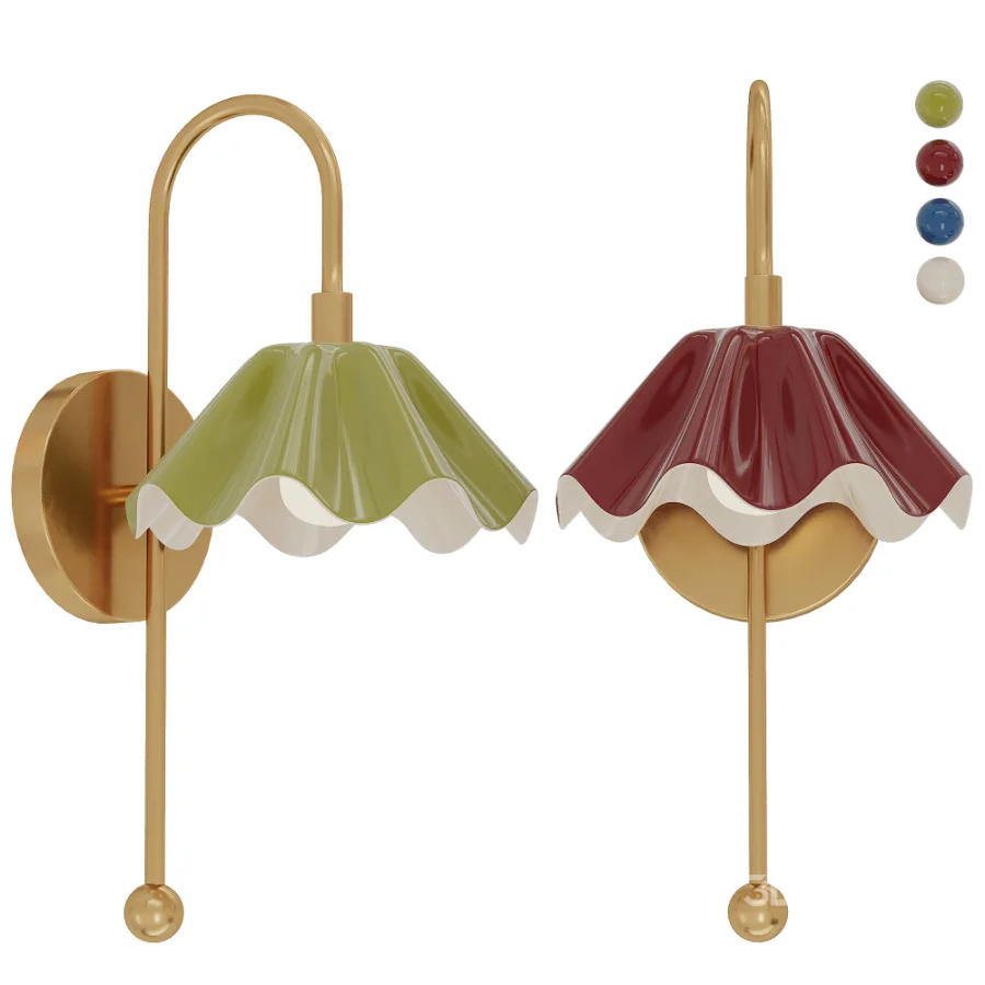Brass Wall Sconce Image 1